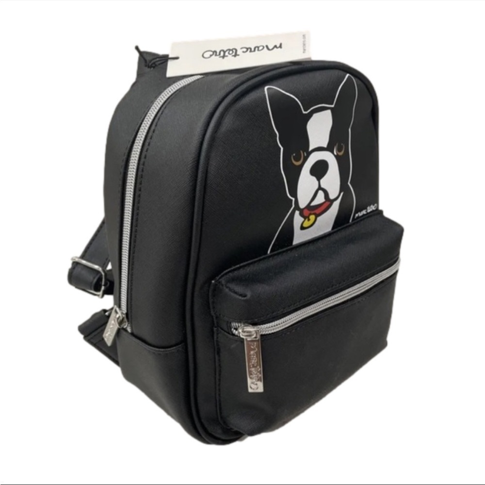 NWT Marc Tetro BOSTON TERRIER Mini Backpack